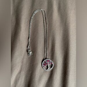 Sterling Silver Tree of Life Necklace